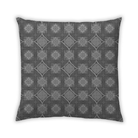 Ahgly Company Outdoor Square Contemporary Throw Pillow, 18 inch by 18 inch