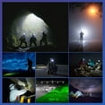 thumbnail image 4 of Eigraketly Senderismo viaje faro mujeres hombres impermeable faro linterna pesca correr Jogging cabeza antorcha equipo al aire libre carpas Tipo 2, 4 of 6