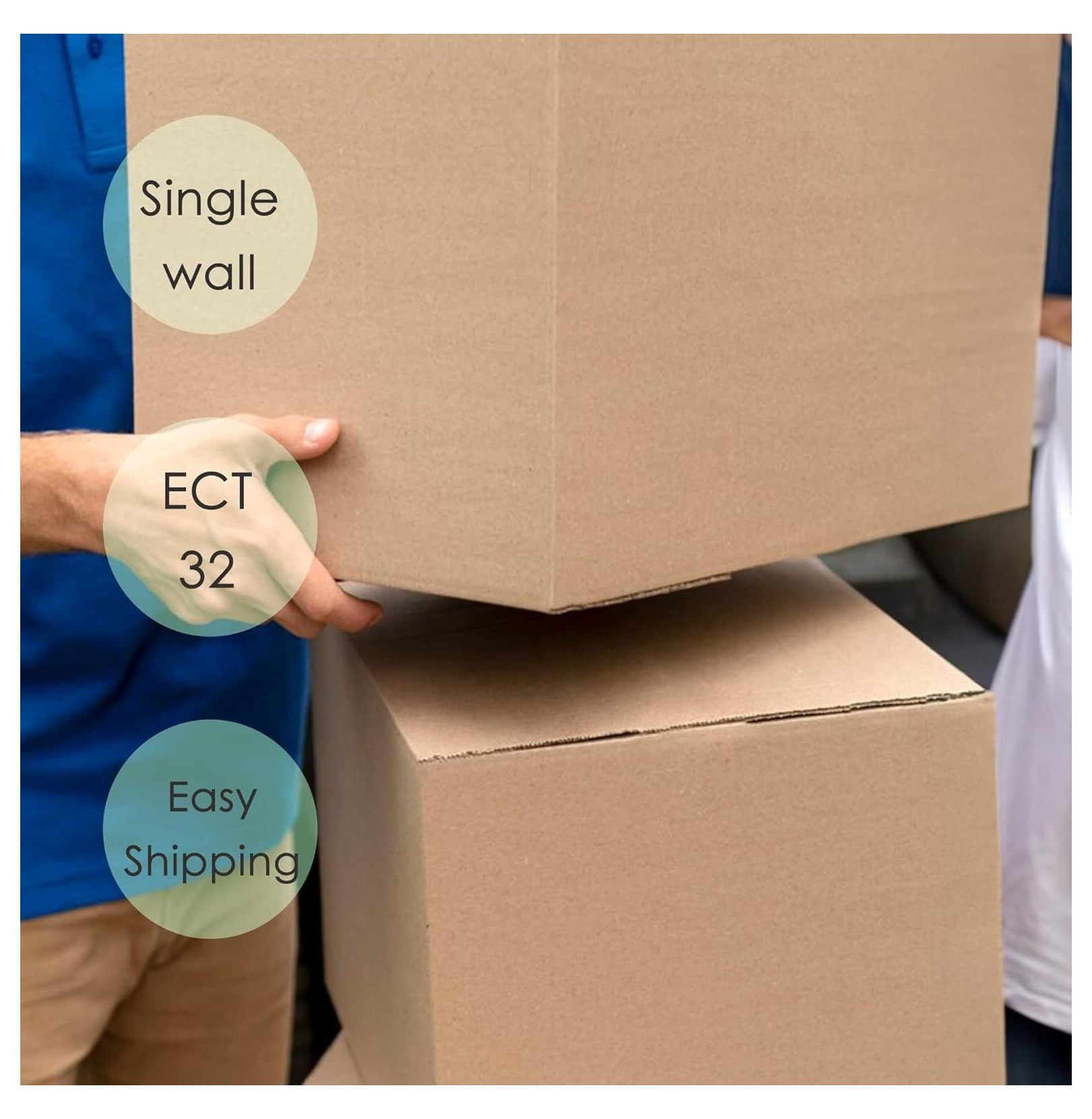 Small Moving boxes 1 cubic ft 12x12x12 Pack of 25 by