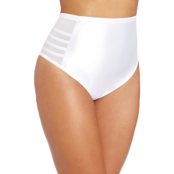 Rago Womens Firm Shaping High Waist Thong, L30, White