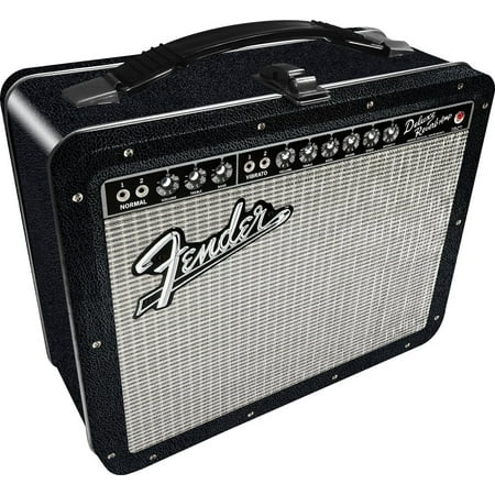 Lunch Box - Fender Amp - Gen 2 Metal Tin Case New Licensed