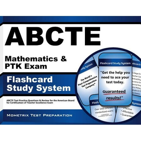 Abcte Mathematics Amp Ptk Exam Flashcard Study System Abcte