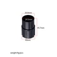 thumbnail image 4 of Inner Diameter 24.5mm Plastic Sax End Plug Saxophone Plug Sax Plug Saxophone End Plug for Alto Saxophone Black CE50, 4 of 9
