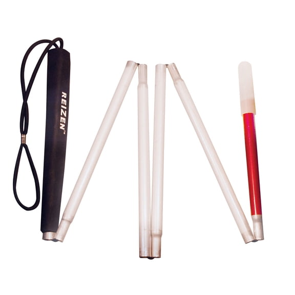 Europa Aluminum Folding Cane -6 section - 48 inches