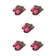 thumbnail image 1 of Qarigey Zapatillas de casa Suministros de invierno Zapato cálido Impermeable Base gruesa Zapatos de fondo Hombre Mujer Rosa roja 25 (35-36) Type2 NO2, 1 of 6