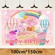 thumbnail image 4 of Globos de Peppa Pig, pancarta de cumpleaños feliz, suministros para fiestas, platos de papel de George Page, vajilla desechable, decoración de fondo, 4 of 5