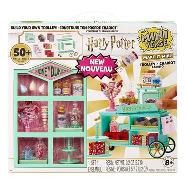 MGA's Miniverse Make It Mini Honeydukes Harry Potter Mini Collectibles, Blind Pack, DIY, Resin, Replica Food, Not Edible, Collectors, 8 