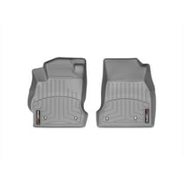 WeatherTech Custom Fit FloorLiners compatible with 2007-2014 Mazda MAZDA2 - 1st Row (Driver & Passenger), Grey