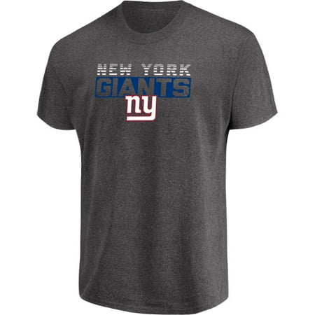 Men's Majestic Heathered Charcoal New York Giants Come Into Play (Best New York Giants)