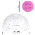 thumbnail image 3 of Hamster Ball, 14.5cm Transparent Hamster Wheel Running Ball, 3 of 5