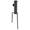 thumbnail image 4 of vidaXL Parasol Stands with Spikes 2 pcs 3.5"x13.8" Galvanized Steel, 4 of 6