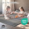 thumbnail image 4 of ODIKA 8'x10' Machine Washable Non-Slip Area Rug, Modernist Black and Motif High Traffic Rug, Black, 23603, 4 of 7
