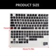 thumbnail image 3 of Ergonomic PBT Keycaps With Side Printed Characters Standard Height For 96/98/100/104/108 Keyboards for Seamlessly Typing, 3 of 4