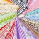 50pcs Floral Coton Tissu Bundle Couture Patchwork à la Main pour Bricolage Couture Artisanat (10 X 10cm) – image 3 sur 9