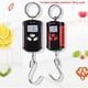 thumbnail image 3 of 200kg Crane Scale, Heavy Duty, Hanging Weight Hook, Steelyard, Portable, Electronic, HD Backlight (Red & Black), 3 of 3