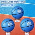 thumbnail image 2 of Juego de baloncesto de goma Libima, tamaño 5, para interiores y exteriores, 4 unidades, 2 of 7