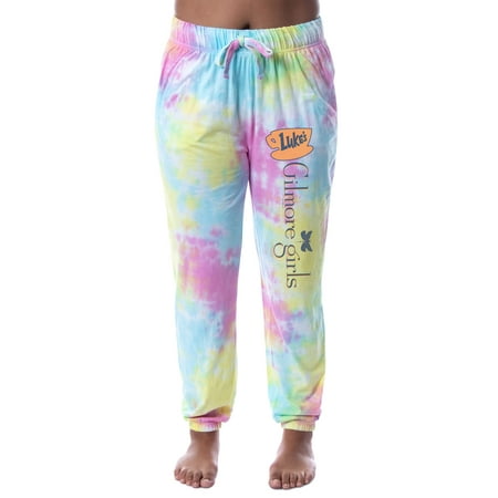 

Gilmore Girls Womens Luke s Diner Logo Tie-Dye Sleep Jogger Pajama Pants (XXXL)