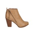 thumbnail image 2 of New Women Breckelles Gail-28 Leatherette Zippered Chunky Heel Bootie, 2 of 5