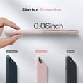 thumbnail image 3 of PYYNA-Ultra Slim Designed for iPhone SE Case 2022(3rd Gen)/iPhone SE 2020(2nd Gen)/iPhone 7/iPhone 8 Cases with Screen Protector, Multi-Color Silicone Shockproof Phone Case(Sand Pink), 3 of 4