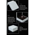 thumbnail image 2 of Ring Box Wedding Engagement Organizer Storage Carrying Case Packing Birthday Gifts Container Jewelries Self-Assembly Wedding Present Proposal, 2 of 7