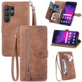 thumbnail image 1 of Funda billetera anti-golpes para GANGXUN Samsung Galaxy S25 Ultra , ideal para día a día y trabajo, 1 of 5
