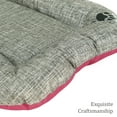 thumbnail image 5 of SUSSEXHOME Pets 41.35 x 29.5 x 5.1 Inches Waterproof Dog Pillow for Large Dogs - Tear-Resistant Washable Dog Bed - (GRAY), 5 of 9