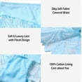 thumbnail image 4 of Solavia Lace Panties for Women, Soft Stretch Hipster, Cheeky Underwear, 6-Pack, Regular & Plus Sizes, Size S to 3XL, 4 of 5