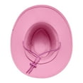 thumbnail image 4 of TANGNADE Cowboy Hats for Women Men Hat Western Cap Wide Sunhat Winter Summer Hats Pink, 4 of 5