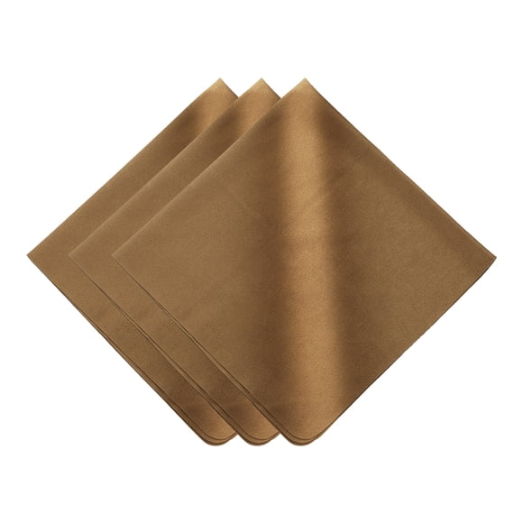 Uxcell 3Pcs Paños suaves para gafas, 15.8 x 15.8" Paños de limpieza de microfibra para electrónicos, tela de limpieza para lentes, limpiador de gafas, joyas, pantallas LCD, cámaras, Café