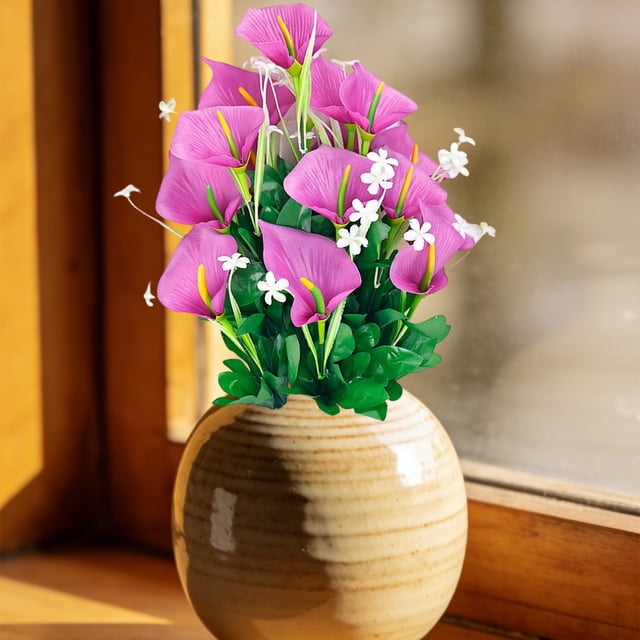 Realistic Artificial Silk Flowersfor Home Decorofficeswedding Table Arrangements And Gifts