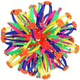 thumbnail image 3 of Expandable Breathing Colorful Inflatable Ball Expandable Magic Ball , Suitable For Practicing Yoga, Deep Breathing, Toy Ball Relieves Stress And Anxiety Boys And Girls Birthday Toys, 3 of 4