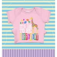 thumbnail image 2 of Shop4Ever It's OK to Be Different Autism Awareness Giraffe Baby's Bodysuit Infant Cotton Romper 6 Months Pink, 2 of 5