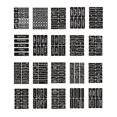 thumbnail image 2 of 20 Sheets Henna Tattoo Stencils Temporary Tattoo Reusable Stickers, 2 of 5