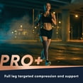 thumbnail image 6 of Copper Compression PRO+ Performance Leg Sleeve S-M: Targeted Compression for Pain Relief from Shin Splints and Sore Muscles and Peak Performance for Running, Basketball, Football. Fits men and women., 6 of 8