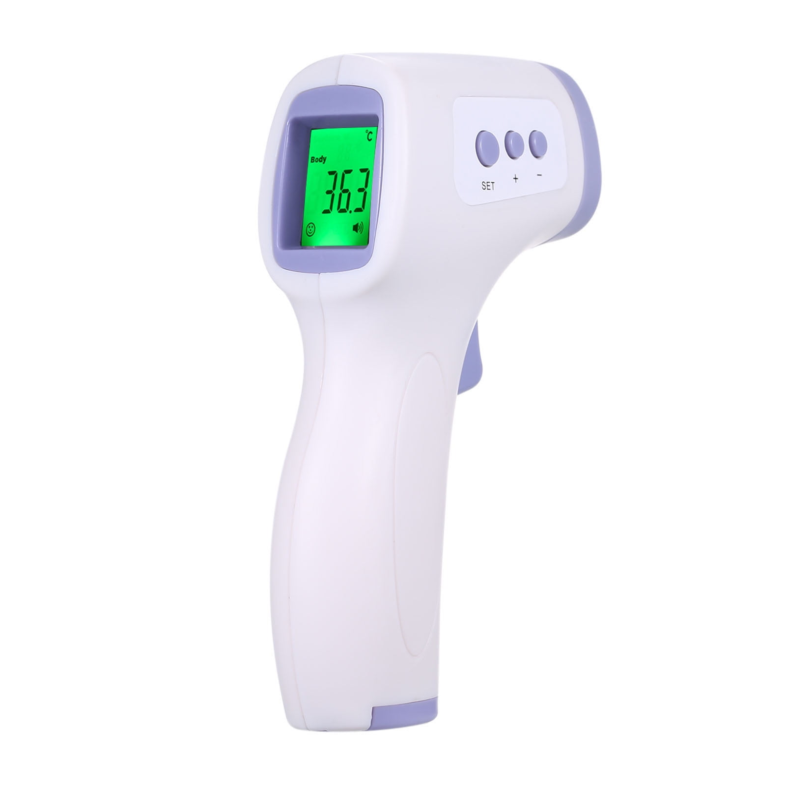Lixiada1 Non-Contact IR Infrared Forehead Temperature Tester Oxygen Finger Tester Rate Combo 