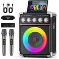 thumbnail image 5 of 【100% Original】JYX D17&D25&D32&TX05&D31 Mini Karaoke Bluetooth Speaker｜Powerful Bass｜Premium Microphone Set｜Portable KTV System, 5 of 9
