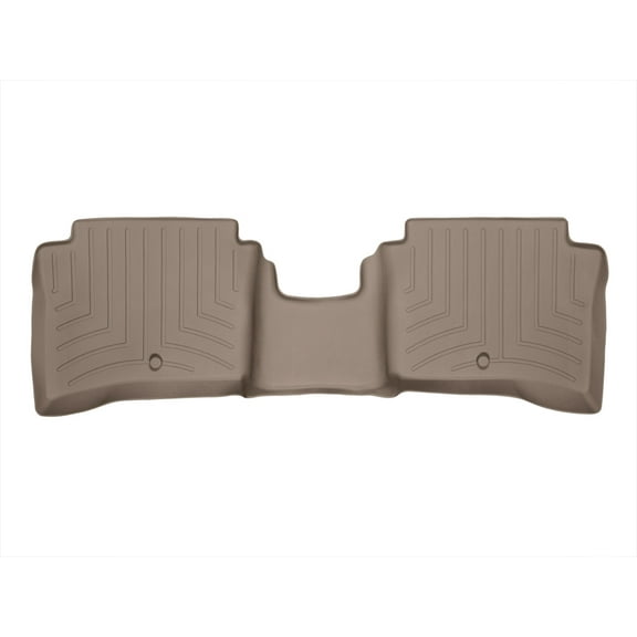 WeatherTech Custom Fit FloorLiners compatible with 2012-2017 Kia Rio - 2nd Row, Tan