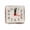 A-White, variant on Extra Loud Vintage Bell Alarm Clock with Night Light, Heavy Sleeper Alarm for Bedroom and Dorm, Battery Powered Table Clock with Luminous Dial, Retro Style Wake-Up Solution