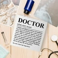 thumbnail image 5 of Zomyto 5"x5" Doctors ,Appreciation Thank Yous for Doctor,Doctor Retirement Birthday Christmas,New Doctor Medical Students Graduations,Real Life Superhero,Wooden Box Sign, 5 of 5