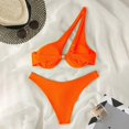 thumbnail image 3 of WILLBEST Bikini de Mujer, Traje de Baño de Color, Sexy, para Mujer, con Aros En Los Hombros, Bikini, Traje de Baño Bikini, 3 of 3