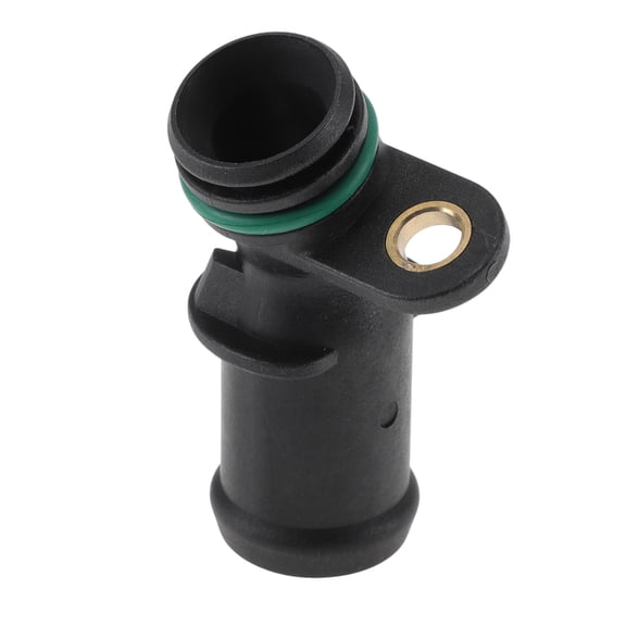 Unique Bargains Engine Coolant Hose Connector for Volkswagen Atlas 3.6L 2018-2023 Plastic Radiator Coolant Hose Pipe Connector No.03H121118 Black 1 pcs