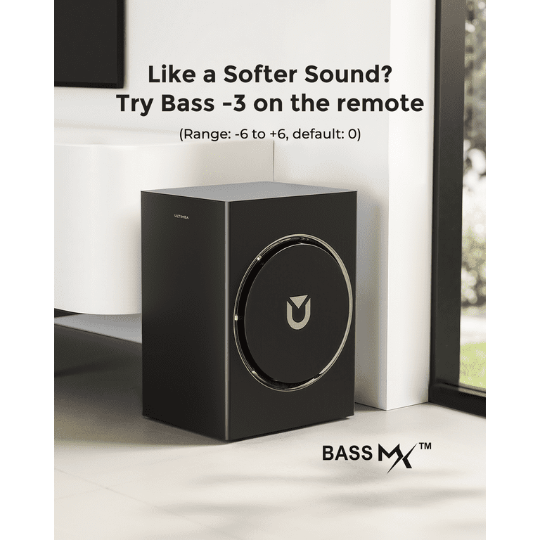 ULTIMEA 5.1.2ch Sound Bar with Dolby Atmos, Surround Sound System