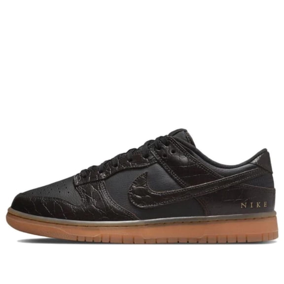 Nike Dunk Low SE Black/Velvet Brown DV1024-010 Men's Size 12 Medium