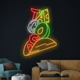 thumbnail image 3 of Handmadetneonsign Tacos Neon Sign, Mexico Tacos LED Sign, Mexican Taco Neon Light, 3 of 3