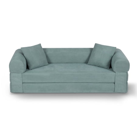 Convertible Sofa Bed Couch,80 Inch Boneless Couches for Living Room,Folding Sleeper Sofa Bed Queen with Storage,Corduroy Flod Out Couch Compressed Couch in a Box