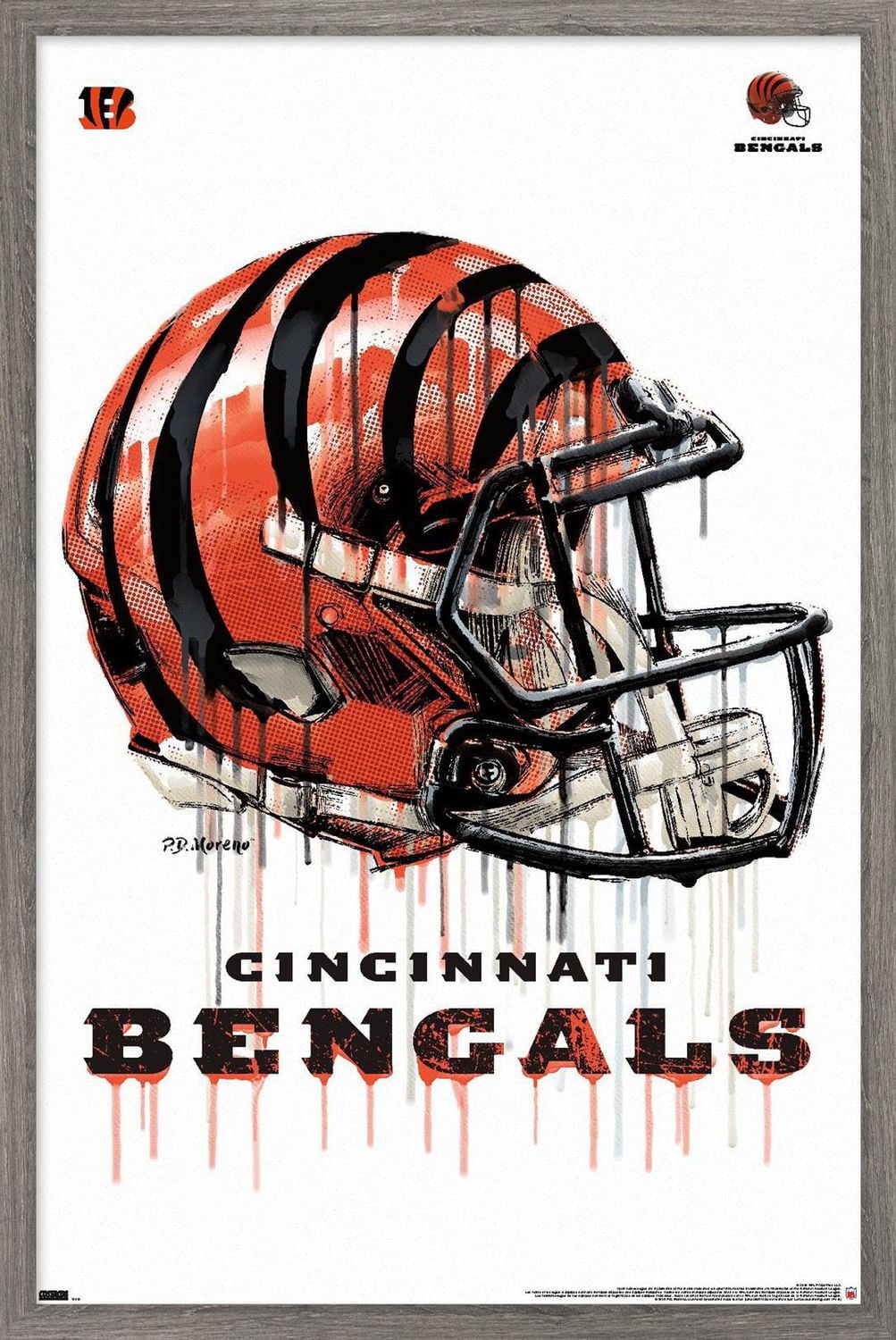 NFL Cincinnati Bengals - Casque anti-goutte 20