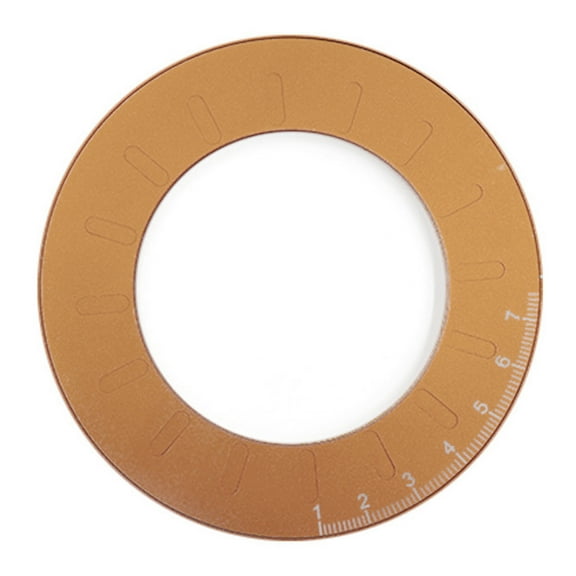 Stainless Steel Circle Ruler with Scale 5'' Drawing Circle Stencil Ruler Round Geometry Ruler Carpenter Drafting Tools