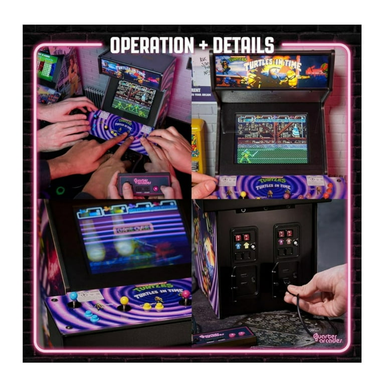 Quarter Arcades Teenage Mutant Ninja Turtles in Time Arcade Game