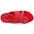 thumbnail image 2 of WDOplteas Chanclas para Mujer Sandalias Tanga para Diapositivas para El Verano (rojo 42), 2 of 9