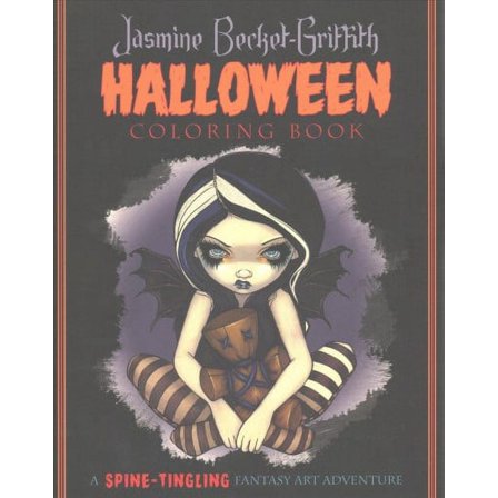Jasmine Becket-Griffith Halloween Coloring Book